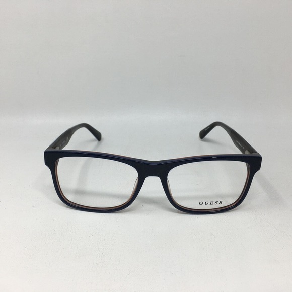 Guess GU 1943 Square Full Rim Designer Glasses, Men's Matte Blue 56-17-145 - Picture 9 of 14